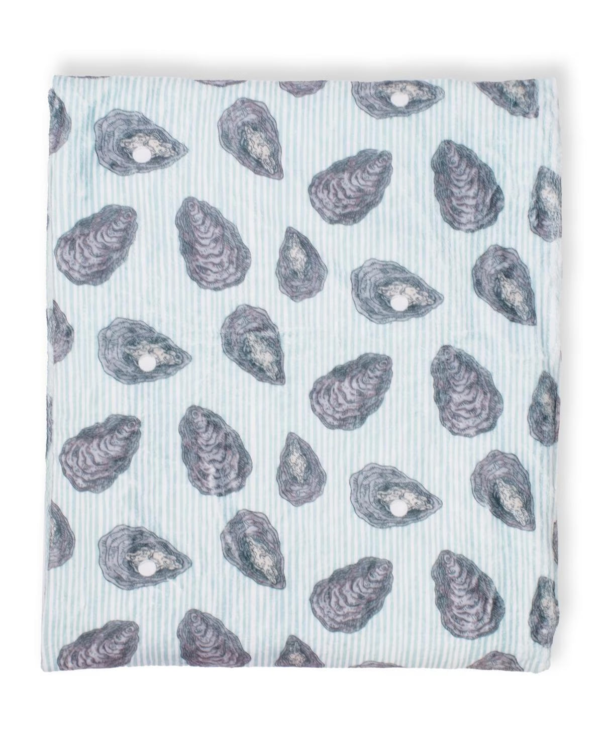 "Aw Shucks" Oyster Throw Blanket