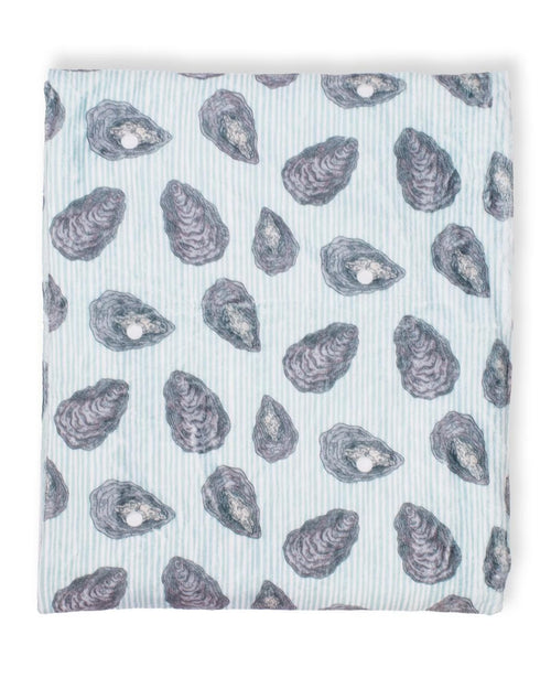 "Aw Shucks" Oyster Throw Blanket