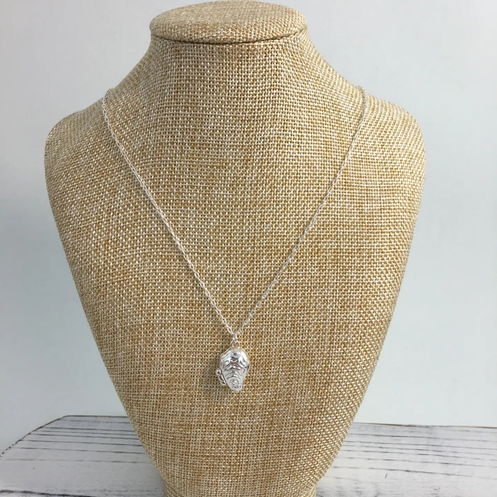 Oyster Locket Necklace
