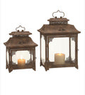 Metal Lantern Candle Holder