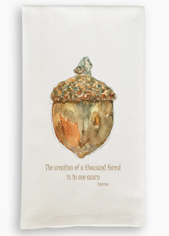Acorn Dish Towel
