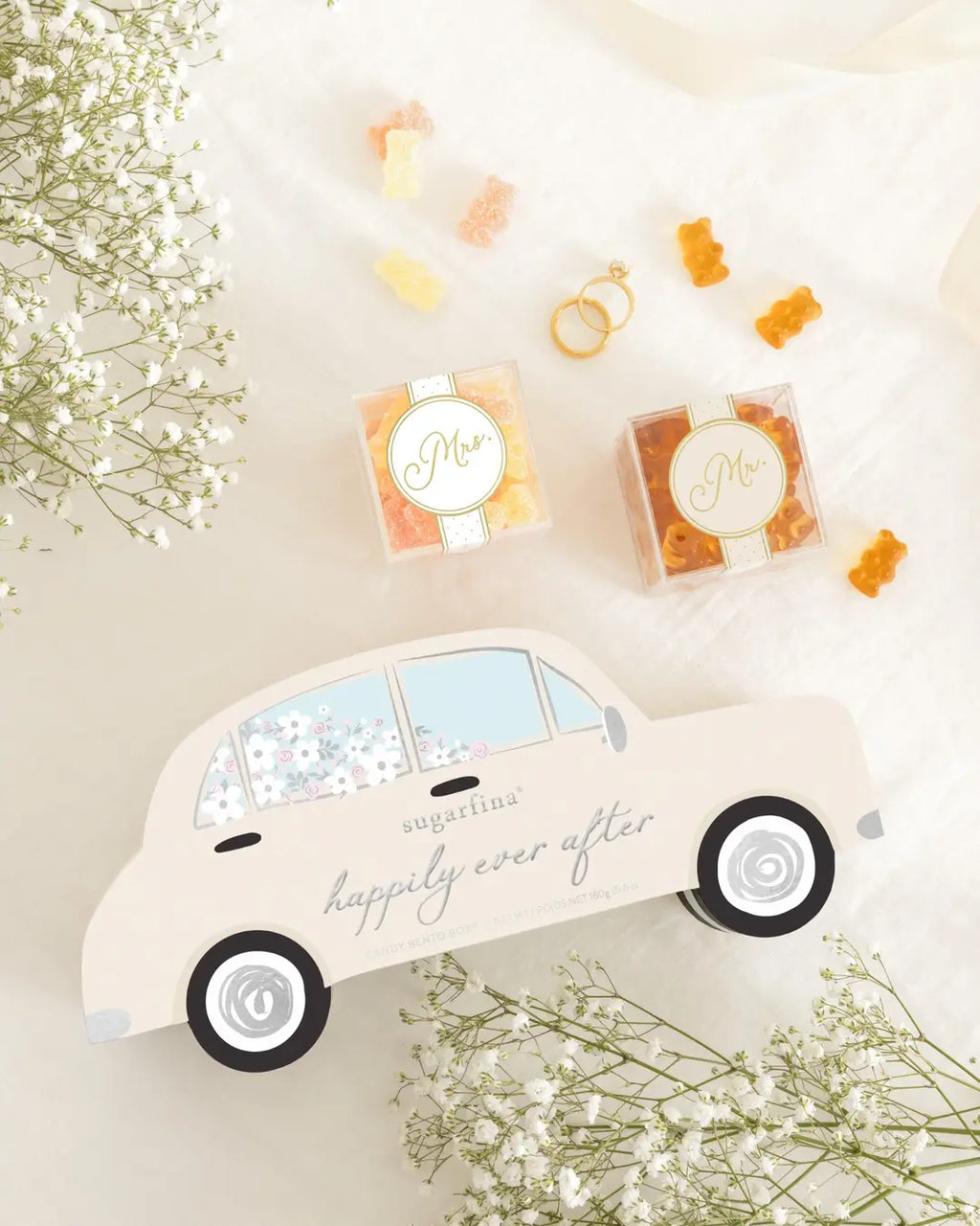 Mr. & Mrs. Two Piece Candy Bento Box