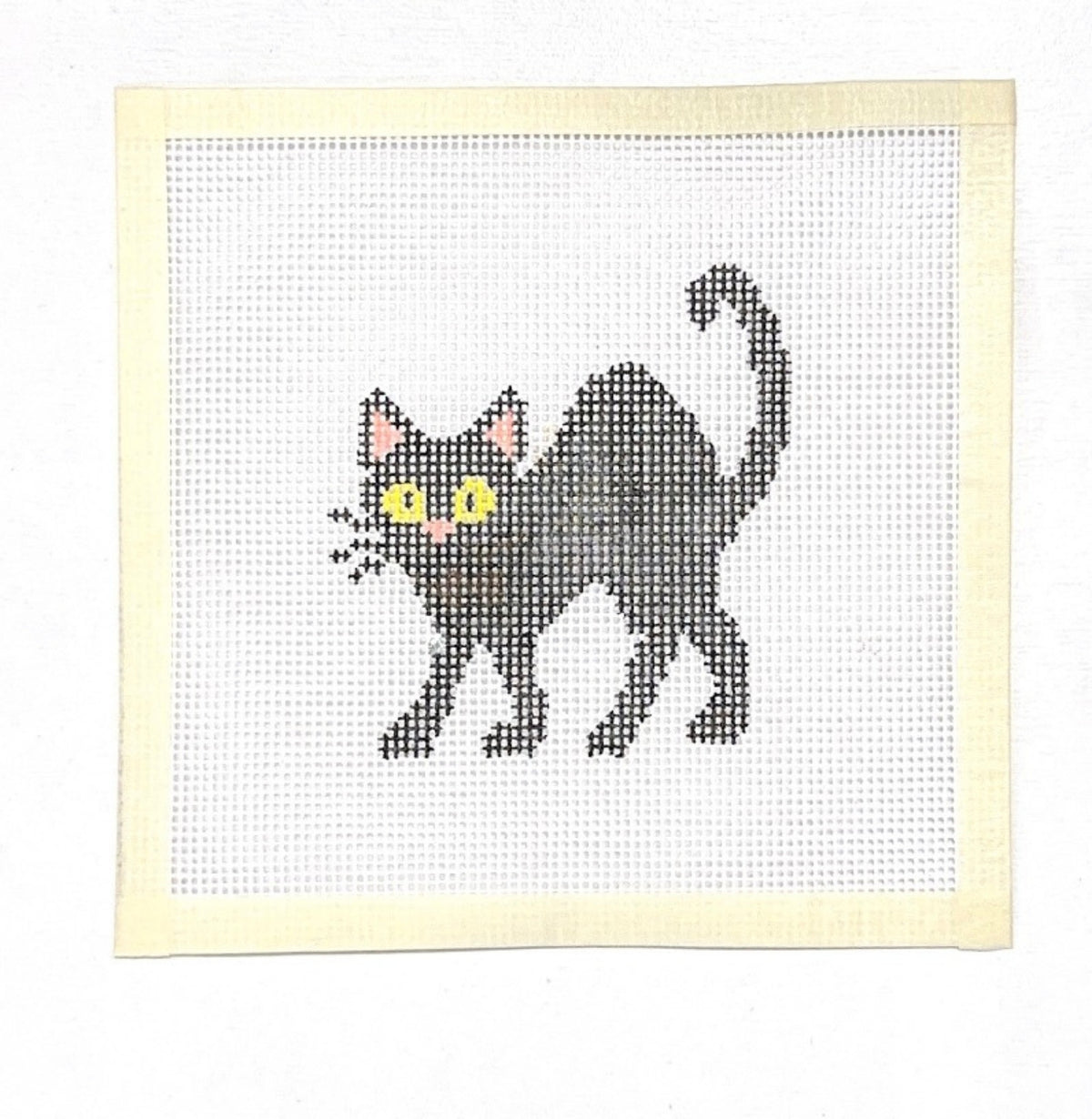 Black Cat Needle Point Kit