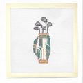 Golf Clubs Needle Point Kit