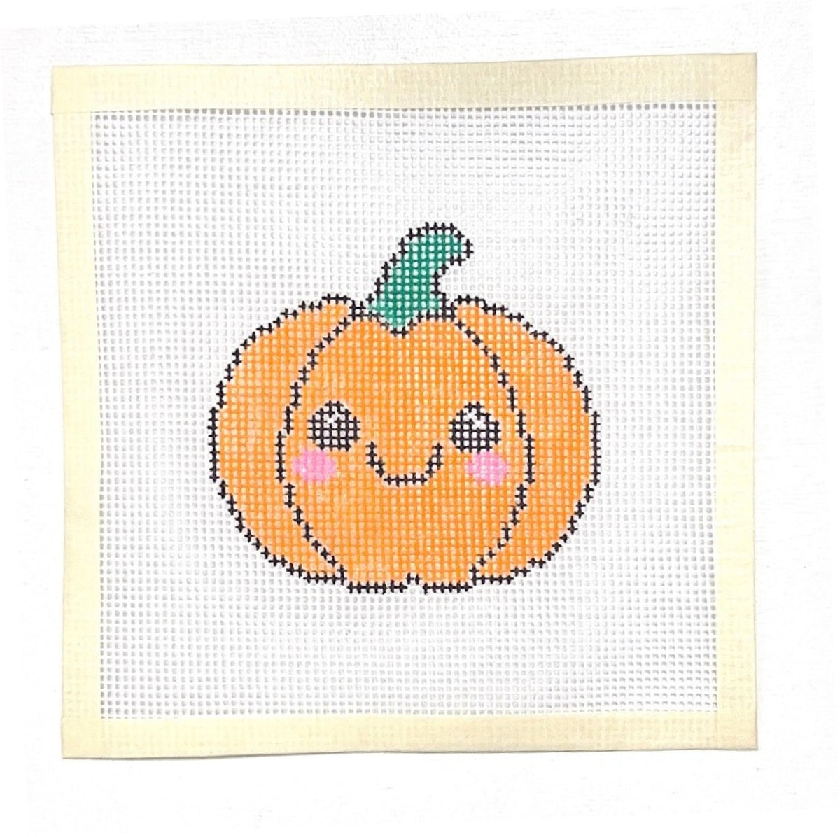 Cute Pumpkin Needle Point Kit