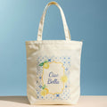 Ciao Bella Lemon Print Tote Bag