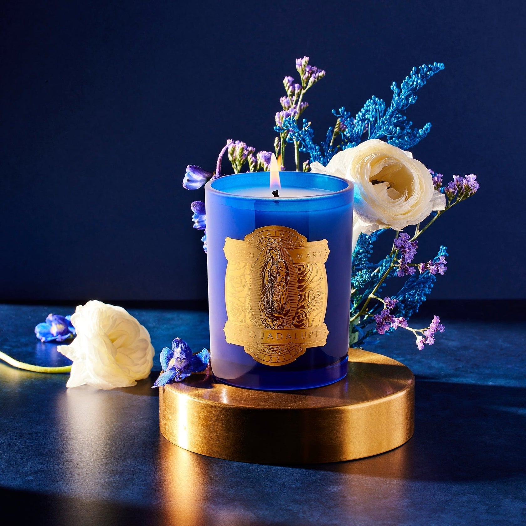 Virgin Mary of Guadalupe Candle